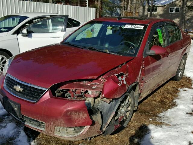1G1ZU57N27F183881 - 2007 CHEVROLET MALIBU LTZ 红色 照片 2