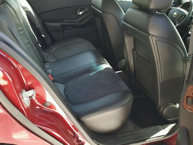 1G1ZU57N27F183881 - 2007 CHEVROLET MALIBU LTZ 红色 照片 6