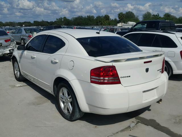 1B3CC5FB1AN226516 - 2010 DODGE AVENGER R/ WHITE photo 3