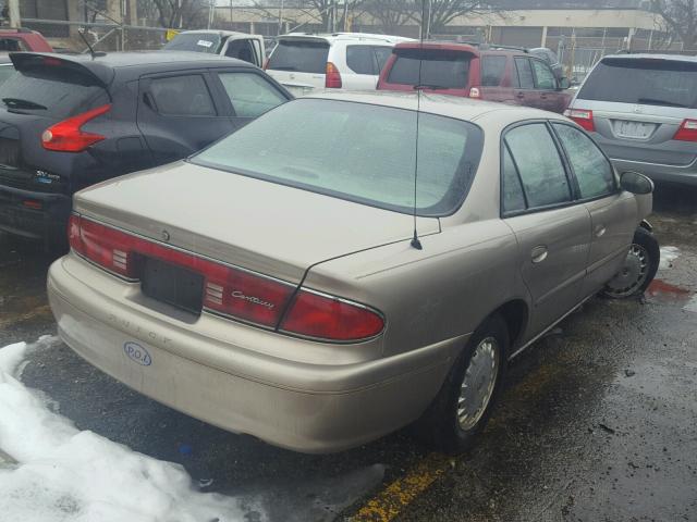 2G4WS55J831188757 - 2003 BUICK CENTURY CU BEIGE photo 4