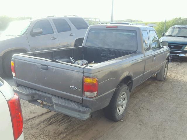 1FTYR14V9XPB25522 - 1999 FORD RANGER SUP GRAY photo 4