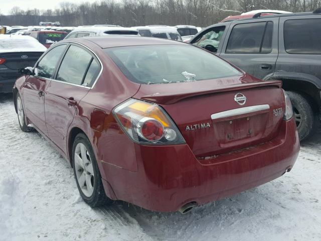 1N4BL21E58N426521 - 2008 NISSAN ALTIMA 3.5 MAROON photo 3