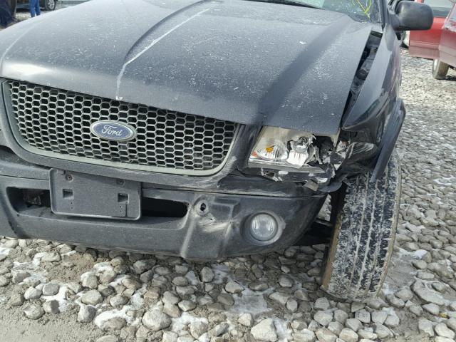 1FTYR10U02PA81738 - 2002 FORD RANGER BLACK photo 9