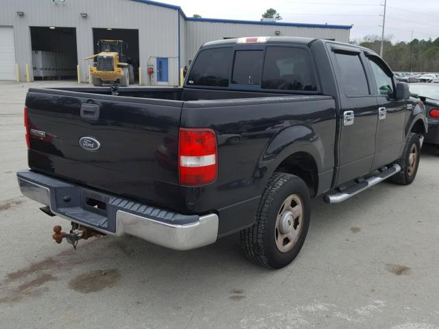 1FTPW12514KD90998 - 2004 FORD F150 SUPER BLACK photo 4