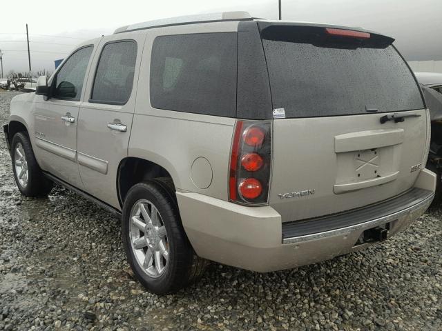 1GKFK63847J321900 - 2007 GMC YUKON DENA SILVER photo 3