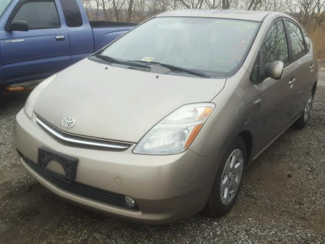 JTDKB20U863183009 - 2006 TOYOTA PRIUS BEIGE photo 2