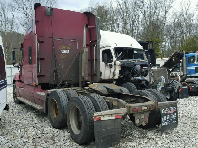 1FUJA6CV46DV69231 - 2006 FREIGHTLINER CONVENTION MAROON photo 3