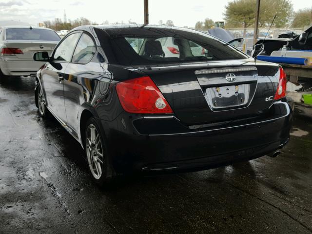 JTKDE177770214059 - 2007 TOYOTA SCION TC 黑色 照片 3