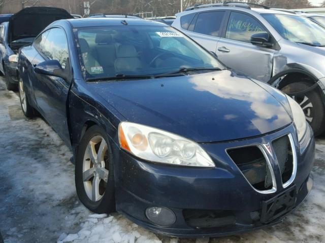 1G2ZH17N484201125 - 2008 PONTIAC G6 GT BLUE photo 1