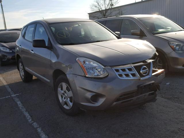 JN8AS5MV7CW702128 - 2012 NISSAN ROGUE S CHARCOAL photo 1