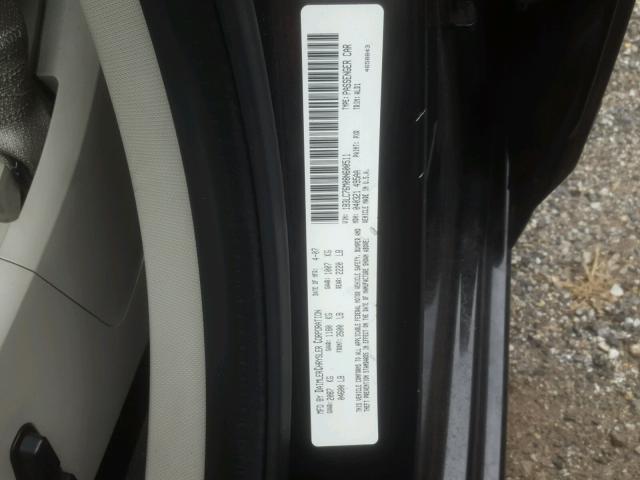 1B3LC76M08N600511 - 2008 DODGE AVENGER R/ BLACK photo 10