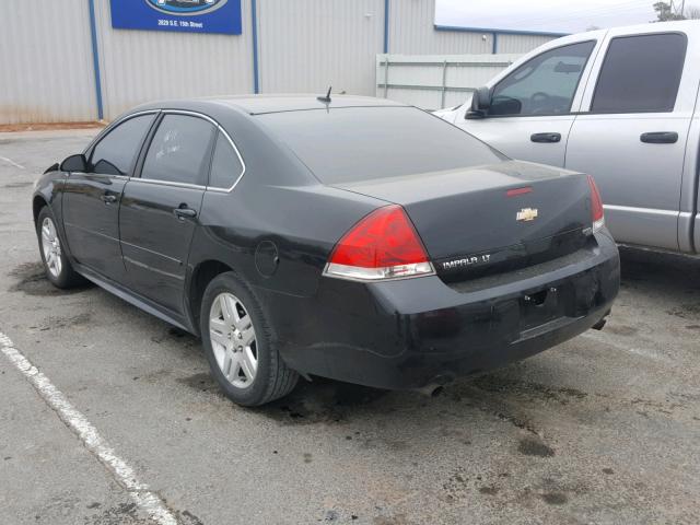 2G1WB5E37E1144623 - 2014 CHEVROLET IMPALA LIM BLACK photo 3