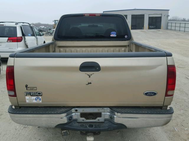 1FTRX17W0YNB77875 - 2000 FORD F150 GOLD photo 6