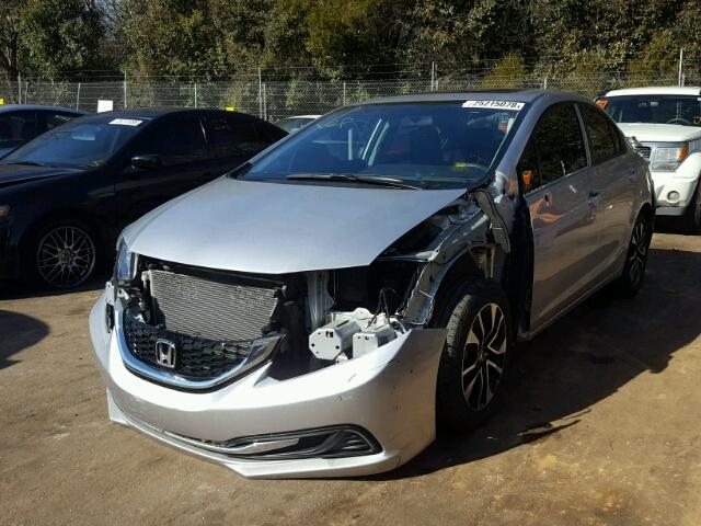 19XFB2F80FE058333 - 2015 HONDA CIVIC EX SILVER photo 2