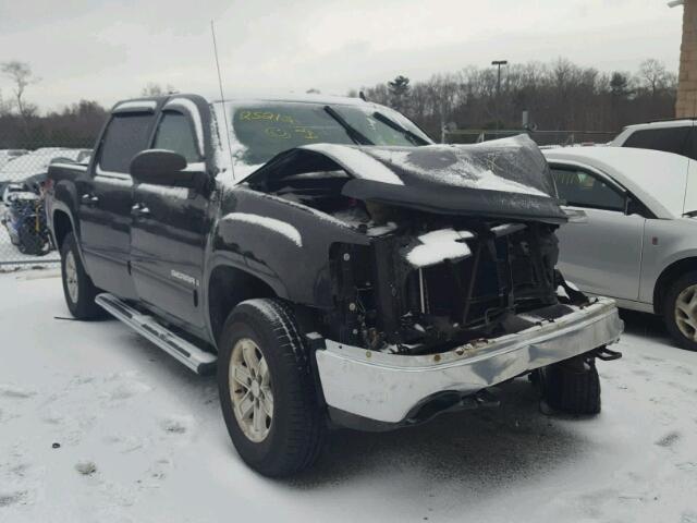 2GTEK13C581170740 - 2008 GMC SIERRA K15 BLACK photo 1