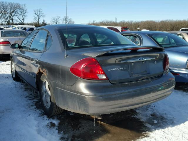 1FAFP55U82G179760 - 2002 FORD TAURUS SES GRAY photo 3