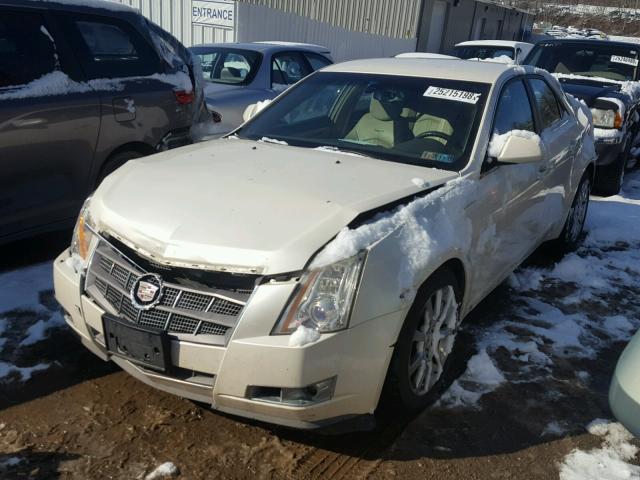 1G6DG577880202015 - 2008 CADILLAC CTS WHITE photo 2