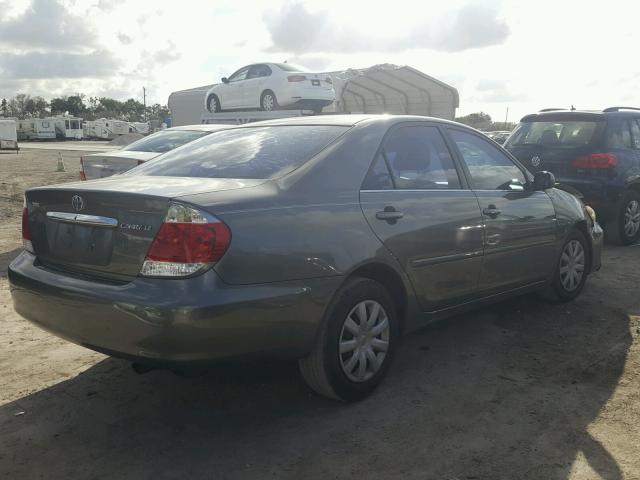 4T1BE32K26U725736 - 2006 TOYOTA CAMRY LE GRAY photo 4