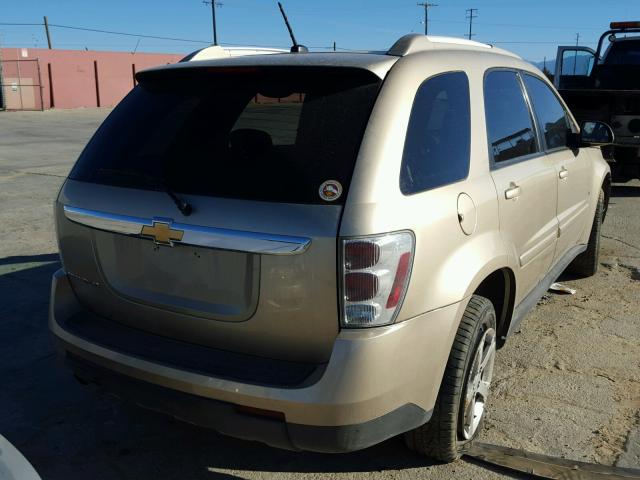 2CNDL63FX76101202 - 2007 CHEVROLET EQUINOX LT GOLD photo 4