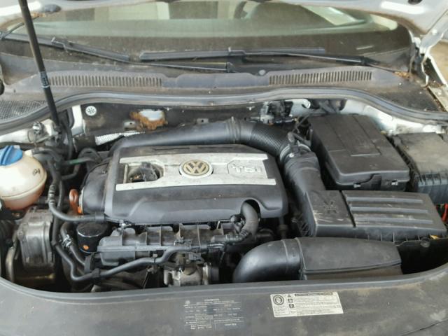 WVWMN7AN9AE567219 - 2010 VOLKSWAGEN CC SPORT SILVER photo 7