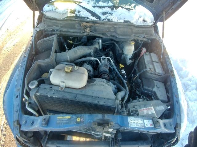 1D7HU16D34J262768 - 2004 DODGE RAM 1500 S BLUE photo 7