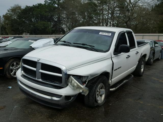 1D7HA18N84J270198 - 2004 DODGE RAM 1500 S WHITE photo 2