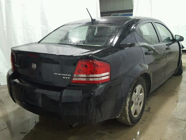 1B3CC4FB7AN177803 - 2010 DODGE AVENGER SX BLACK photo 4