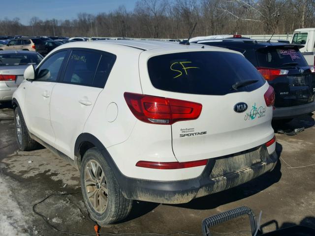 KNDPBCAC9G7819495 - 2016 KIA SPORTAGE L WHITE photo 3