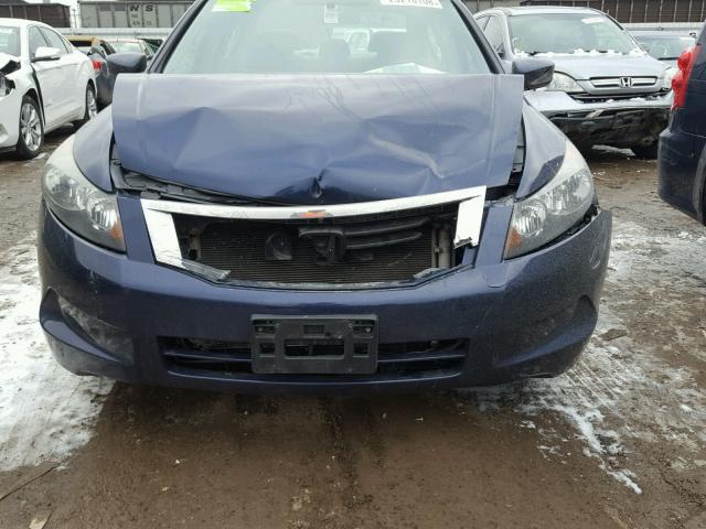 1HGCP26328A139253 - 2008 HONDA ACCORD LX BLUE photo 9