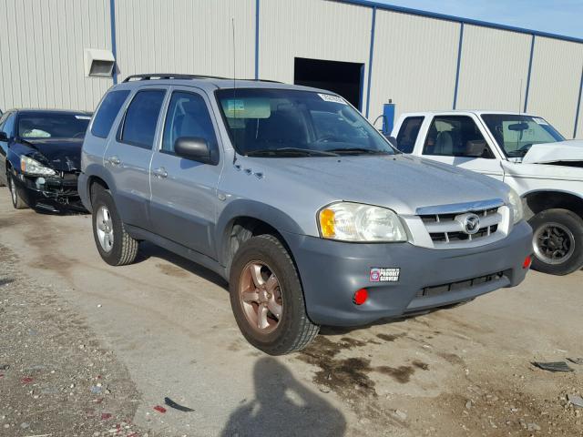 4F2YZ02Z16KM24451 - 2006 MAZDA TRIBUTE I SILVER photo 1