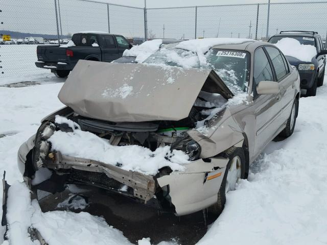 1G1NE52J7Y6326132 - 2000 CHEVROLET MALIBU LS GRAY photo 2