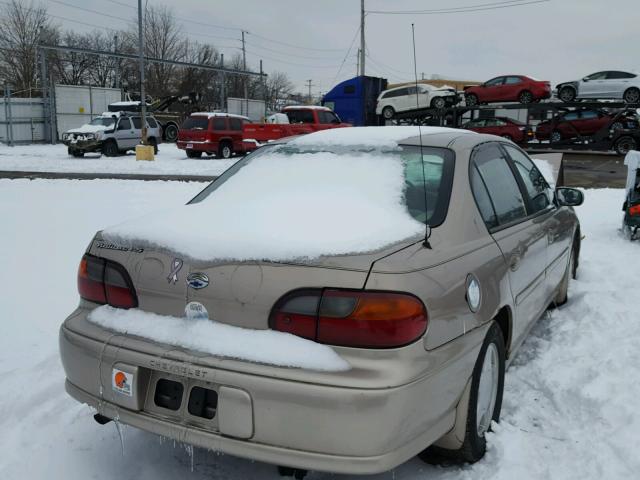 1G1NE52J7Y6326132 - 2000 CHEVROLET MALIBU LS ნაცრისფერი ფოტო 4
