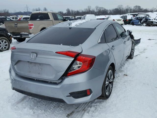 19XFC1F73GE024290 - 2016 HONDA CIVIC EXL SILVER photo 4