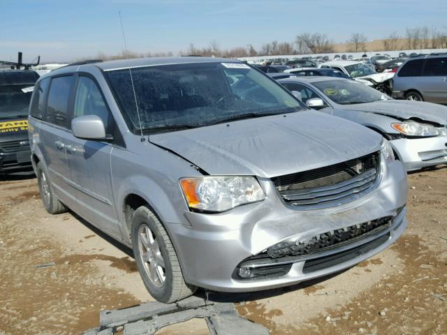 2A4RR8DG6BR641191 - 2011 CHRYSLER TOWN & COU SILVER photo 1