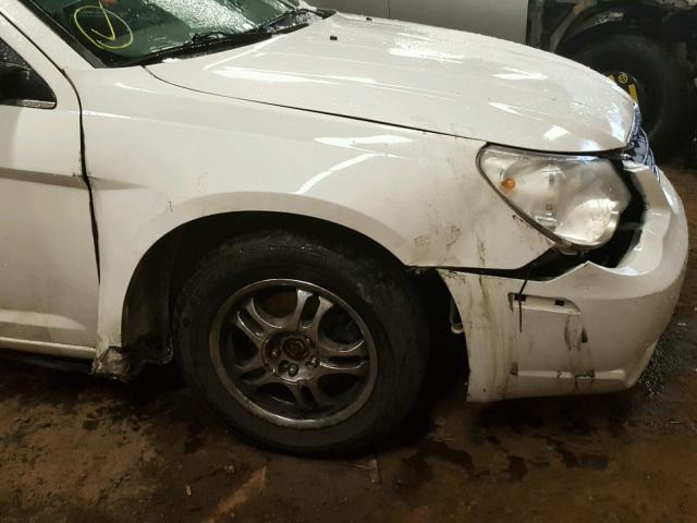 1C3LC46K67N556450 - 2007 CHRYSLER SEBRING WHITE photo 9