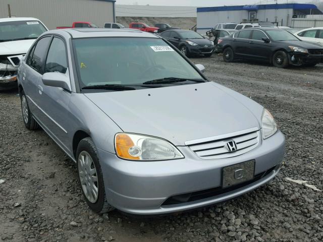 JHMES26741S004170 - 2001 HONDA CIVIC EX ვერცხლისფერი ფოტო 1