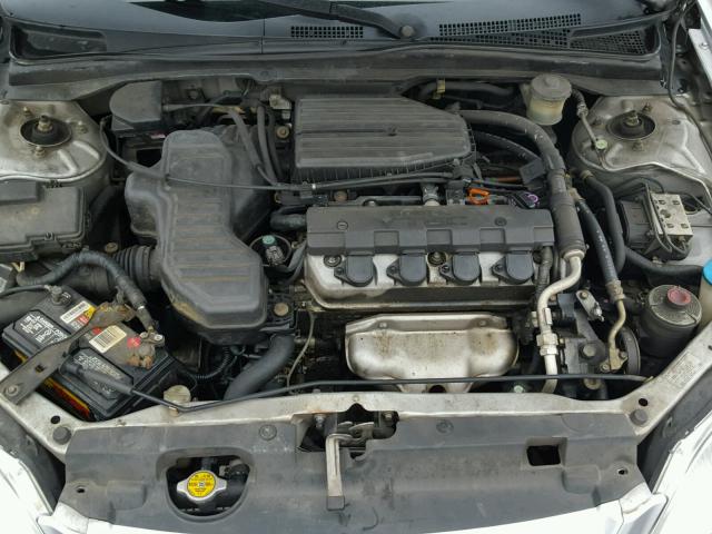 JHMES26741S004170 - 2001 HONDA CIVIC EX ვერცხლისფერი ფოტო 7