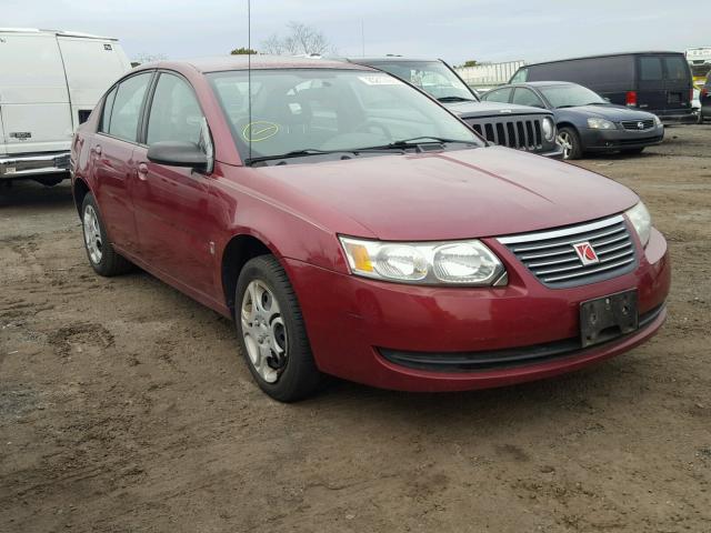 1G8AJ52F15Z169389 - 2005 SATURN ION LEVEL BURGUNDY photo 1