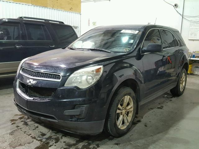 2GNALBEK7C6299085 - 2012 CHEVROLET EQUINOX LS BLACK photo 2