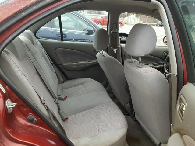 3N1CB51D76L468635 - 2006 NISSAN SENTRA 1.8 BURGUNDY photo 6