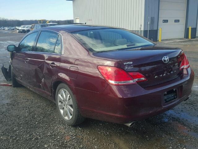 4T1BK36B16U088888 - 2006 TOYOTA AVALON XL RED photo 3