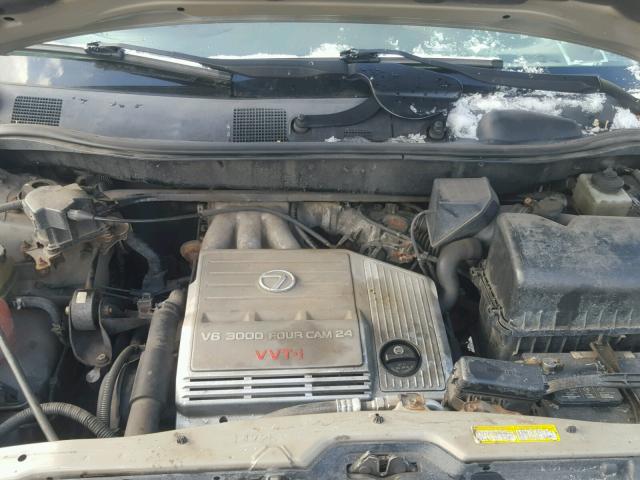 JT6HF10UXY0147648 - 2000 LEXUS RX 300 TAN photo 7