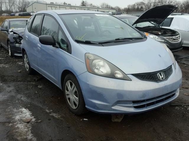 JHMGE8H2XAC017620 - 2010 HONDA FIT BLUE photo 1