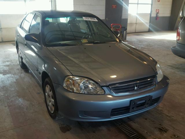 1HGEJ6576XL049709 - 1999 HONDA CIVIC LX TEAL photo 1