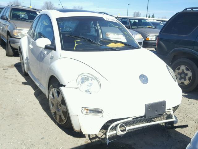 3VWDD21C01M423652 - 2001 VOLKSWAGEN NEW BEETLE WHITE photo 1