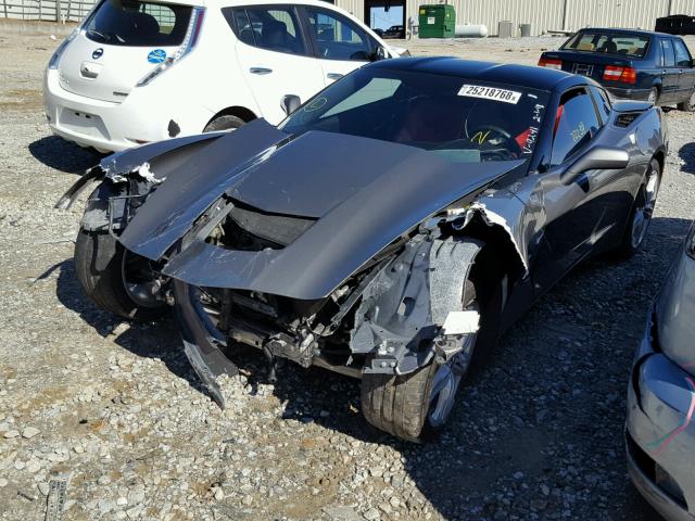 1G1YA2D75G5109241 - 2016 CHEVROLET CORVETTE S GRAY photo 2