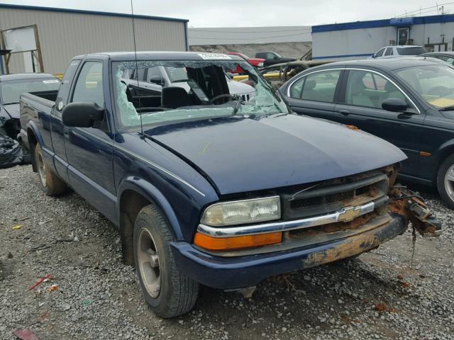 1GCCS19W828107791 - 2002 CHEVROLET S TRUCK S1 BLUE photo 1