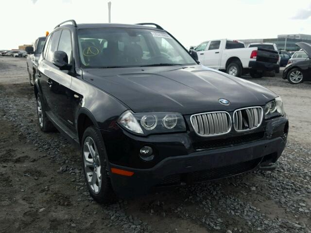 WBXPC9C4XAWK16075 - 2010 BMW X3 XDRIVE3 Czarny zdjęcie 1