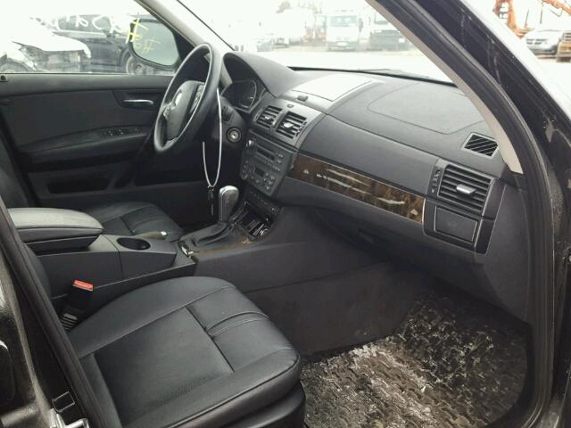 WBXPC9C4XAWK16075 - 2010 BMW X3 XDRIVE3 Czarny zdjęcie 5