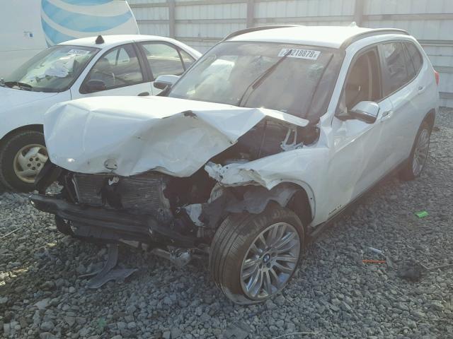 WBAVM1C50FVZ94505 - 2015 BMW X1 SDRIVE2 WHITE photo 2